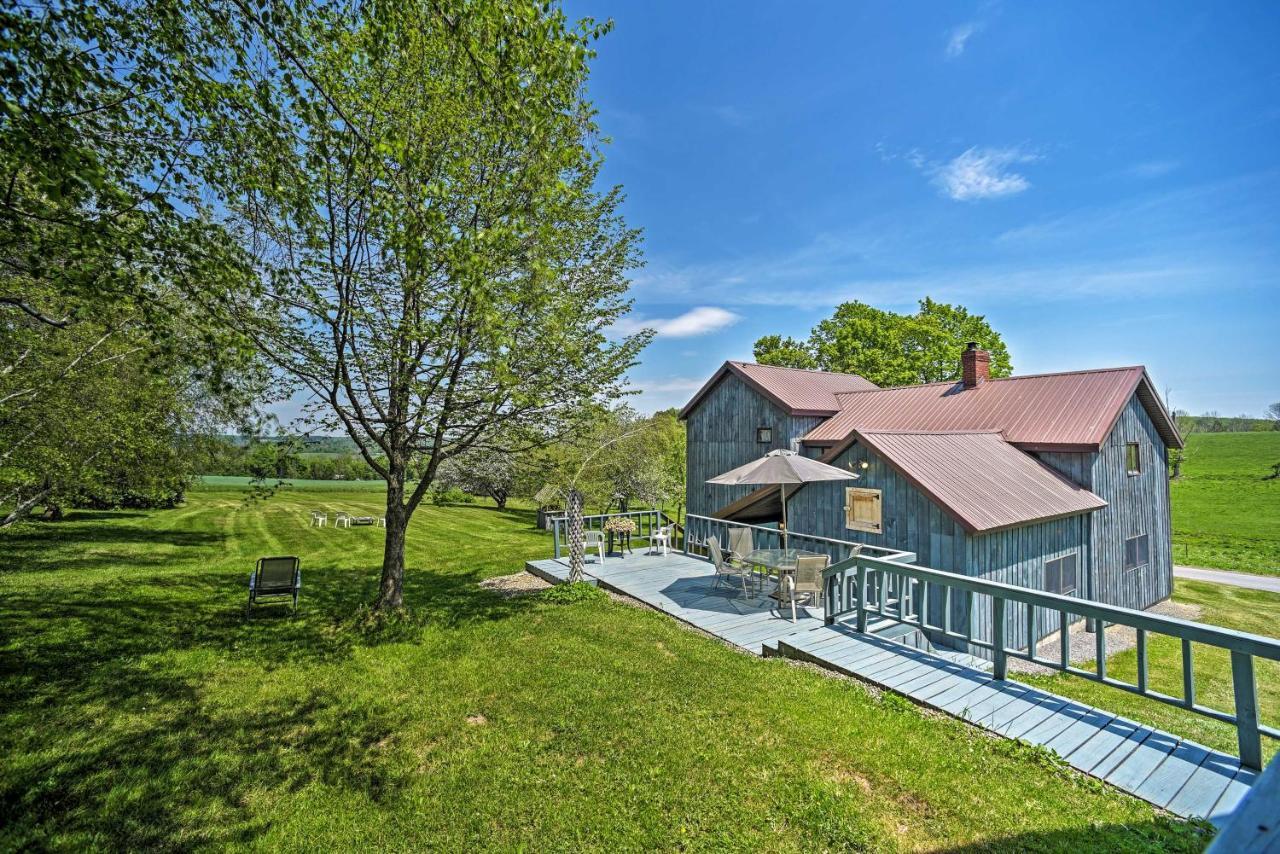 Country Escape With Sauna, 10 Mi To Cooperstown Richfield Springs Buitenkant foto