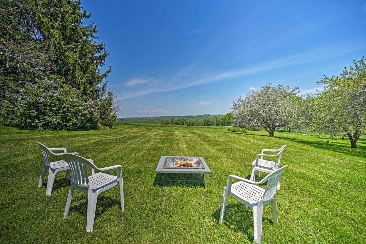 Country Escape With Sauna, 10 Mi To Cooperstown Richfield Springs Buitenkant foto